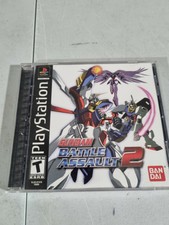 Gundam Battle Assault 2 (Sony PlayStation 1, 2002) Complete Ps1