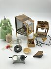 LOT+VTG+COUNTRY+ROOM+BOX+DOLLHOUSE+MINIATURE+FURNITURE+%26+Acces+Rabbit+Hutch+1%3A12