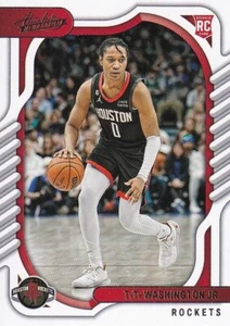 2022-23 Panini Chronicles - Absolute #133 TyTy Washington Jr. (RC) - Rockets - Picture 1 of 2
