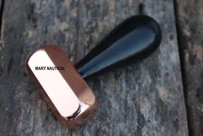 Brass Claw Hammer Rose Gold Unique Claw Hammer mallet 100% hand made gift Men,s - Image 1 of 4