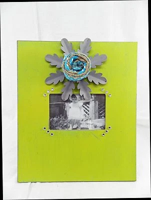4x6 Shabby Chic Antique Style Photo Picture Frame Green Blue  New 4 x 6 - Image 1 of 4
