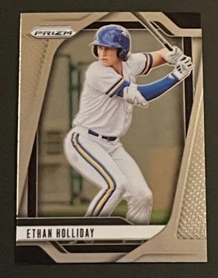 2025 Panini Prizm - Ethan Holliday, Ethan Holliday #82 (RC) - Image 1 of 2