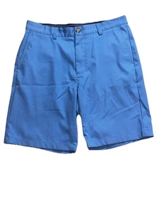 Pantalones Cortos Para Hombres Vineyard Vines ENLACES Azul Marino 32x8" Rendimiento Golf Agarre Cintura - Imagen 1 de 5