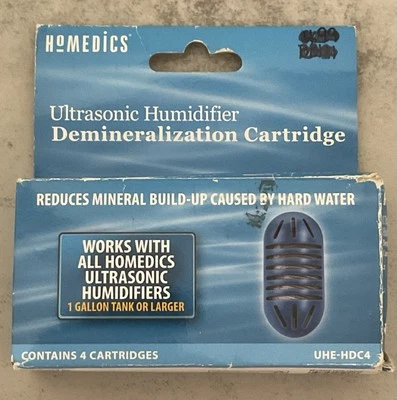 HoMedics UHE-HDC4 Ultrasonic Demineralization Humidifier Replacement Cartridges - Image 1 of 2