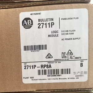 New Sealed 2711P-RP8A /B PanelView Plus 700-1500 6 Logic Module 512MB Flash Ram - Picture 1 of 1