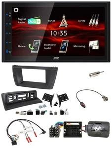 JVC USB Bluetooth Lenkrad DAB 2DIN Autoradio für BMW X3 E83 2004-2010 mittig - Bild 1 von 11