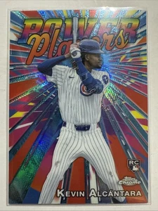 2025 Topps Baseball Chrome Kevin Alcantara Power Players #PP-18 Chicago Cubs - Picture 1 of 5