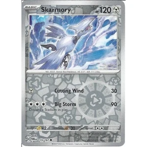 Skarmory - 119/167 - Reverse Holo - Twilight Masquerade - Pokemon TCG - Picture 1 of 1
