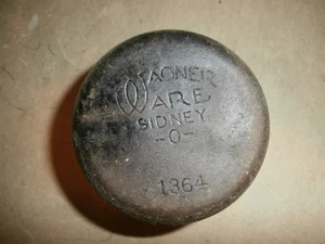 Vintage Wagner Ware Sidney 0 Small 1364 Cast Iron Hot Pot - No Lid - Picture 1 of 6