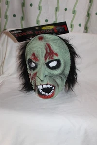 NUOVO Vintage Paper Magic Group 2001 Spaventoso Verde Monster Mask PMG Minacci Maniaci - Foto 1 di 3
