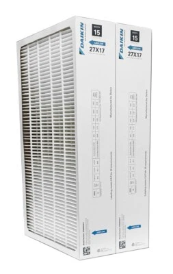 Daikin 0160M00017 (2-Pack) - 17" x 27" x 5" Pleated MERV 15 Replacement Filter - Image 1 of 3