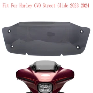 Smoke 7" Windscreen Windshield Fit For Harley CVO Street Glide FLHXSE 2023 2024 - Picture 1 of 7