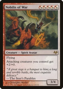 MTG Nobilis of War ** Eventide ** English (DAMAGED) - Picture 1 of 1