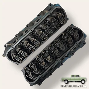 Ford Small Block Head Set 302 5.0 L Winsdor Carbureted 1986 OEM Truck - Picture 1 of 23