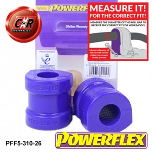 Powerflex Frente Arb Rodamientos de Montaje 26mm para BMW 6 Serie E24 1982-1989 - Imagen 1 de 12