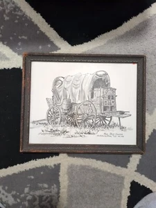 Framed Art Mary Rose Goodson 1976 - Picture 1 of 4