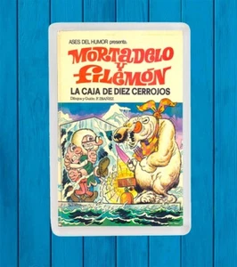 MORTADELO Y FILEMON LA CAJA DE LOS DIEZ CERROJOS TEBEO MAGNET IMAN NEVERA - Picture 1 of 3