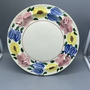VTG Primrose Path Pattern Dinner Plate Blue Ridge Southern Potteries Inc. - Picture 1 of 10