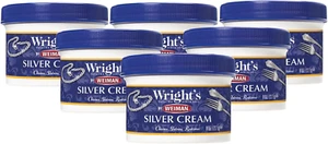 Wright'S Silver Cleaner and Polish Cream - 6 Pack - 8 Ounce - Ammonia-Free - Gen - Picture 1 of 12