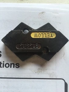 Thomas & Betts 13463 Purple, Yellow for TBM-8/8s hand crimper Die - Picture 1 of 3