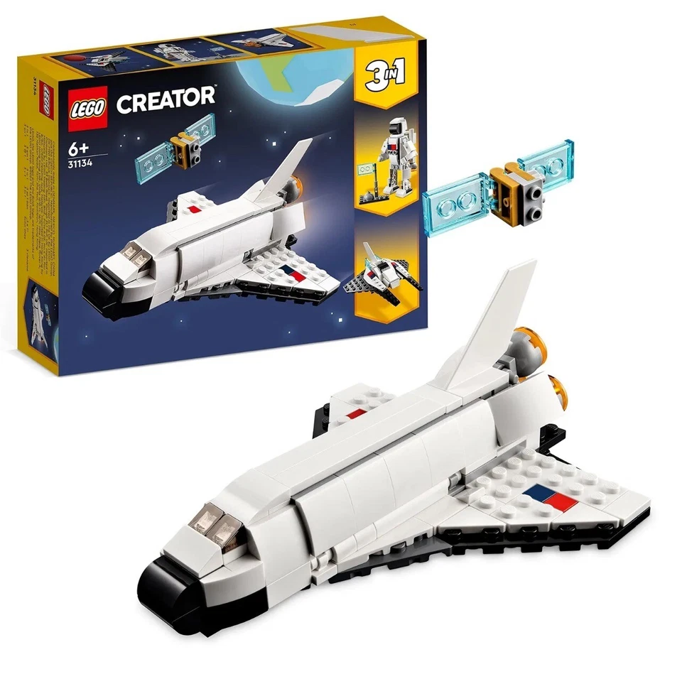 LEGO Space Shuttle 31134 LEGO Nutcracker 40640 Bundle New/ Box Sightly Damage