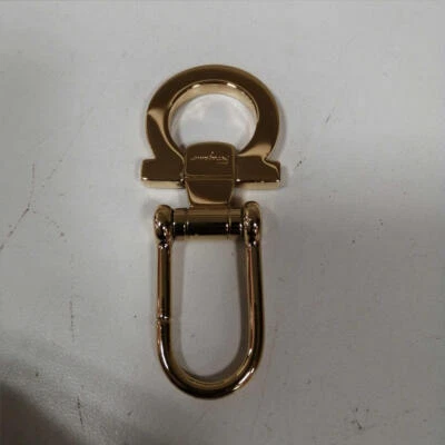 salvatore ferragamo gold key ring - Image 1 of 4