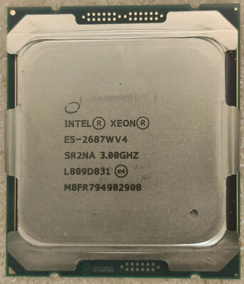 Intel Xeon E5-2687W v4 CPU 3.00GHz Turbo up to 3.50GHz 12 Core 24 Thread - Image 1 of 2