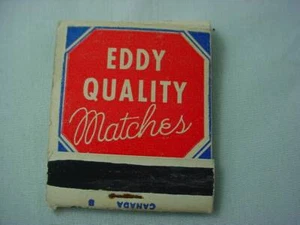 For Your Home Maple Leaf Matches by Eddy Match Co Advertising Matchbook - Picture 1 of 4