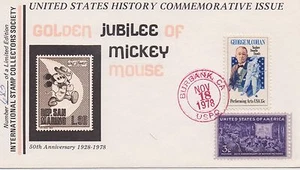Golden Jubilee of Mickey Mouse 1978 Limited Edition Cover #683 Very Nice Wow! | - Picture 1 of 1