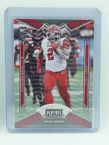 Zack Moss 2020 Panini Chronicles Draft Picks Playoff RC #8 Utah Utes - Picture 1 of 2