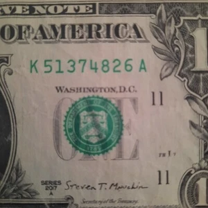 2017A 1 dollar, Broken Ladder, 1-8, K51374826A - Picture 1 of 3