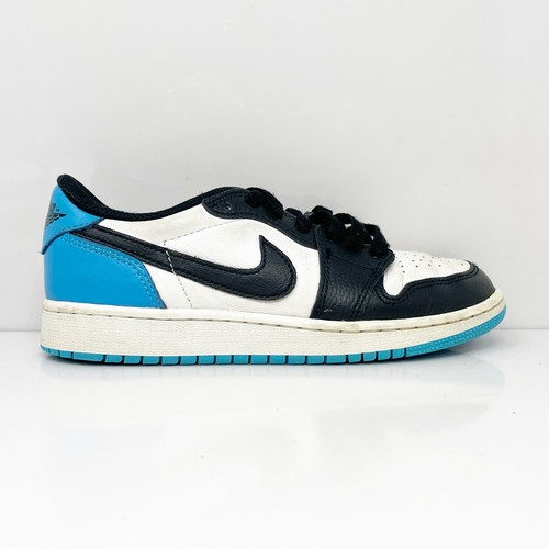 Scarpe da basket Nike ragazzo Air Jordan 1 basse OG CZ0858 104 bianche sneakers taglia 4 anni