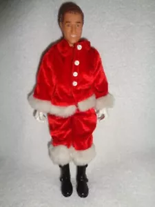 Doll Santa suit White Christmas Danny Kaye Phil Davis Exclusive Toy Barbie Ken - Picture 1 of 9