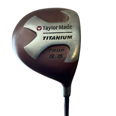 TaylorMade Titanium Tour 8.5° Driver Bubble Shaft Graphite R-80 Plus RH - Image 1 of 4