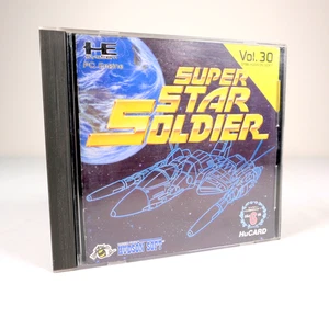 SUPER STAR SOLDIER Nec PC Engine Hu-Card Jap Japan 2 - Bild 1 von 5