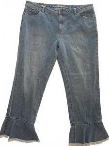 Denim Company Women's Flare Jeans Size 10 Medium Blue #WomensJeans #FlareJeans - Picture 1 of 9