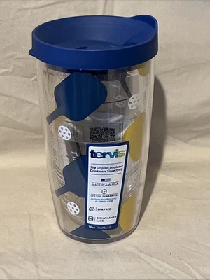 Vaso de doble pared Tervis con gran tema Pickleball nuevo Foto 1 de 3