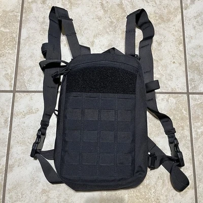 Mochila de hidratação Condor LCS Tidepool preta - Imagem 1 de 4