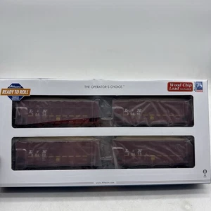 Athearn HO ATH67572 40' Hackschnitzeltrichter 4 Stück - Bild 1 von 4