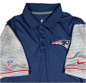 Nike NFL On Field Apparel New England Patriots NFL Polo Hombre’s 2XL - Imagen 1 de 11