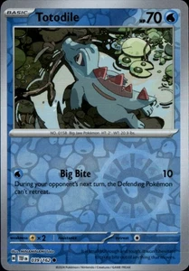 Totodile Reverse Holo Common SV05: Temporal Forces 039/162 NM - Picture 1 of 2