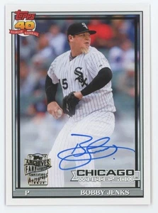 2021 Topps Archives Fan Favorites Autographs Auto FFA-BJ Bobby Jenks - Picture 1 of 10