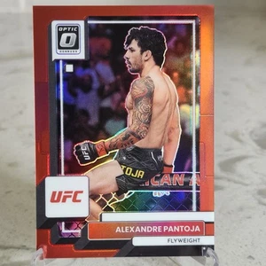 2023 Donruss Optic UFC #49 Alexandre Pantoja Red Parallel /199 ๐ง๐ท - Picture 1 of 4