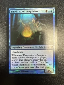Thada Adel, Acquisitor Worldwake Foil 40/145 NM JL - Picture 1 of 10