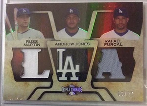 Camiseta deportiva Topps Triple Threads 2008 reliquia triple #6/27 - Imagen 1 de 1
