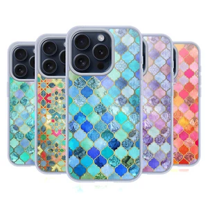 MICKLYN LE FEUVRE MAROKKAANS SOFT GEL CASE HOESJE VOOR APPLE iPHONE TELEFOONS - Afbeelding 1 van 14