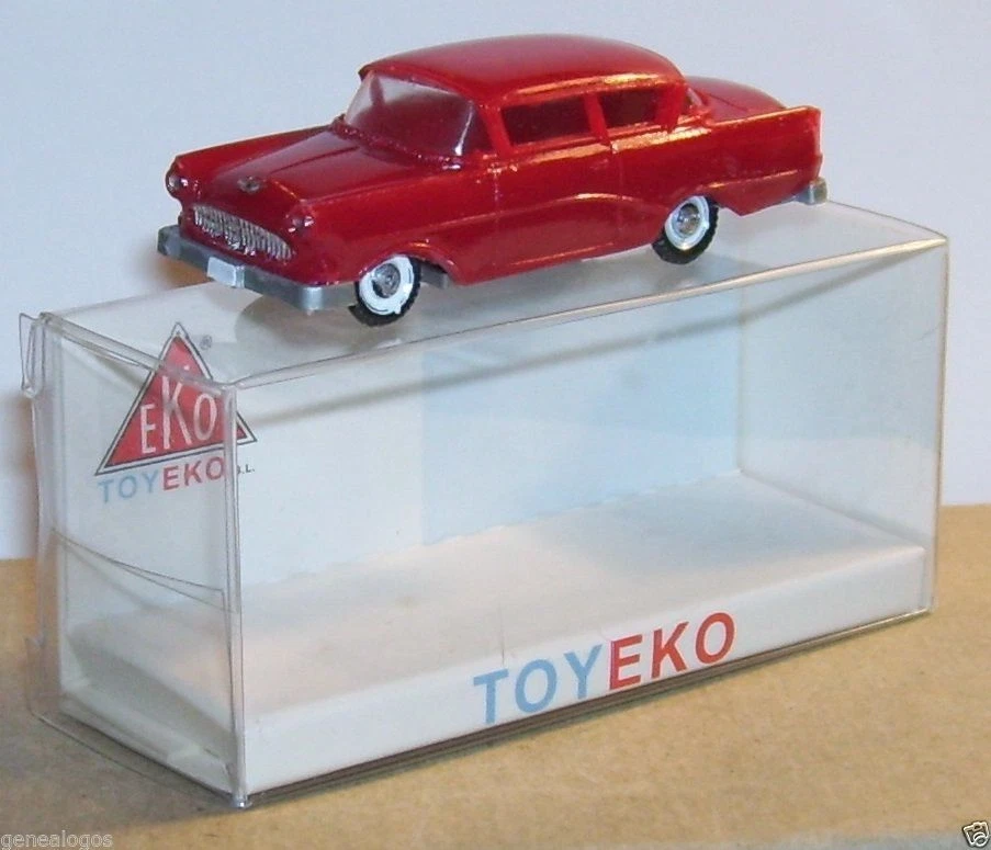 Micro Toy Eko toyeko Ho 1/86 1/87 сделано в Испании Vauxhall Rekord 1960 #2039 Au - Изображение 1 из 1