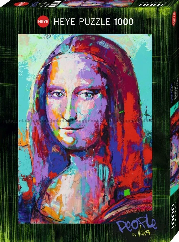 HEYE PUZZLE 1000 PEZZI  PEOPLE BY VOKA  MONA LISA  MISURE 50 x 70 cm   ART 29948 - Immagine 1 di 1