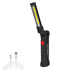 2X Rechargeable Cob Led Work Light Mechanic Work Shop Inspection Lamp Hand Torch