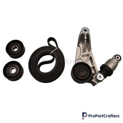 With Tensioner And Idler Pulleys Drive Belt Kit For 12-18 JEEP Wrangler JK 3.6L Foto 1 de 4